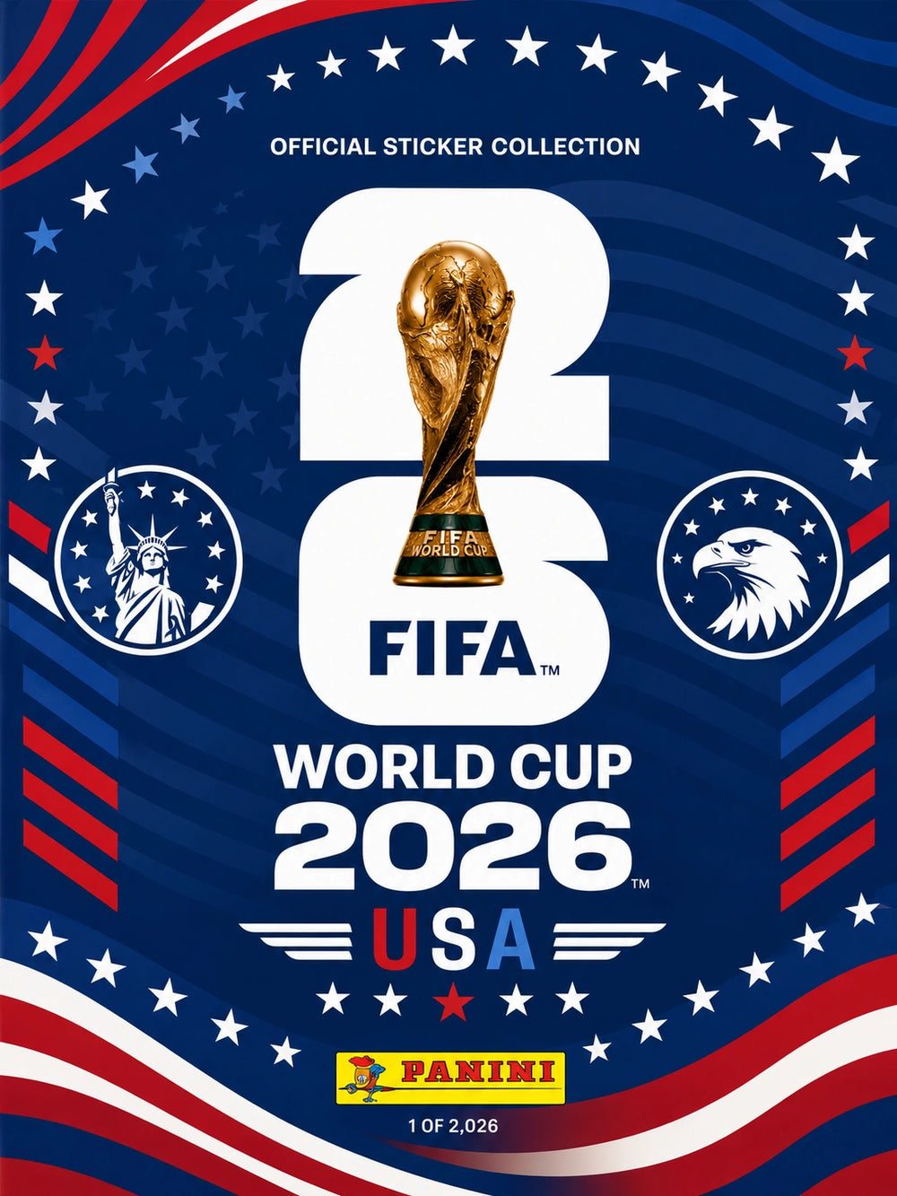 Personalized FIFA World Cup 2026 Album Hard Cover | Custom Name