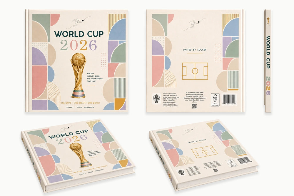 FIFA World Cup 2026 Hardcover Album Protector Unity Edition