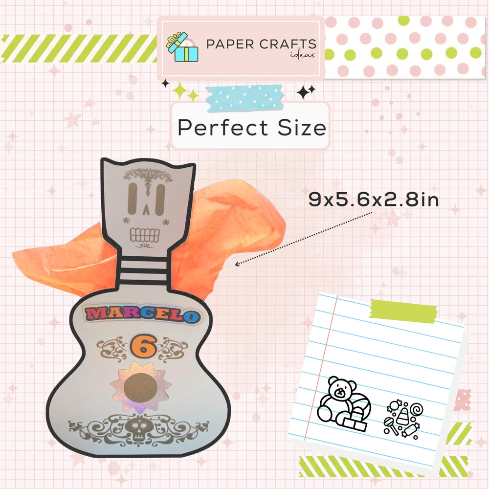 Dia de los Muertos party favor decoration