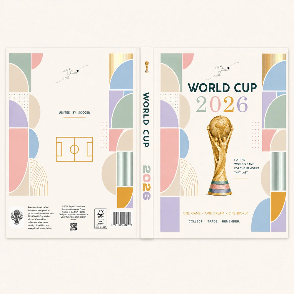 World Cup 2026 Unity Edition – Hardcover Album Protector