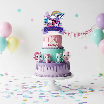 Gabby’s Dollhouse Cake Topper