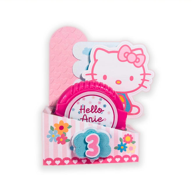Hello Kitty Candy Favor Box - Hubba Bubba Candy Favor Box