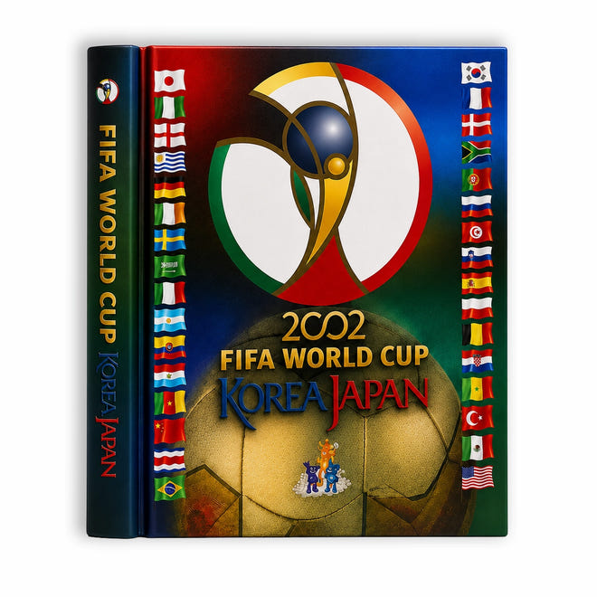 Korea Japan 2002 Album Protector – Rigid Cover for Softcover Sticker Album