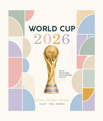 FIFA World Cup 2026 Album Protector – Rigid Cover for Softcover Sticker Album