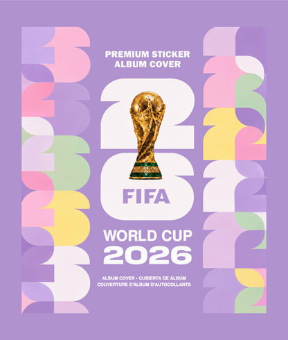 FIFA World Cup 2026 Album Protector – Rigid Cover for Softcover Sticker Album