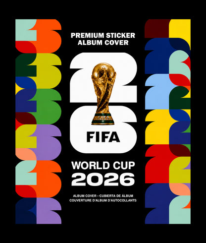 FIFA World Cup 2026 Album Protector – Rigid Cover for Softcover Sticker Album