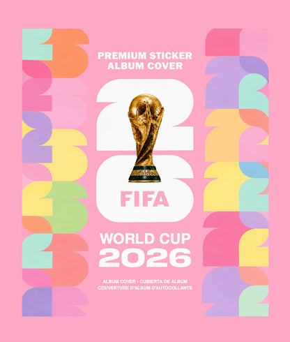 FIFA World Cup 2026 Album Protector – Rigid Cover for Softcover Sticker Album