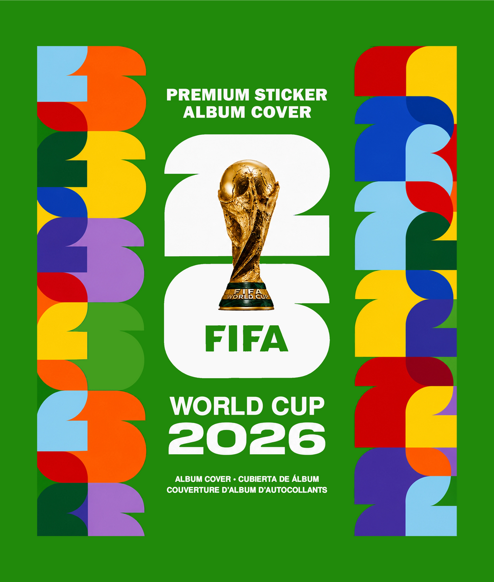 FIFA World Cup 2026 Album Protector – Rigid Cover for Softcover Sticker Album