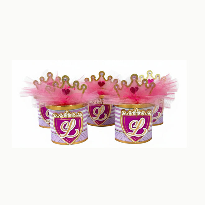 Nutella GO with pink tassels and a logo on a white background