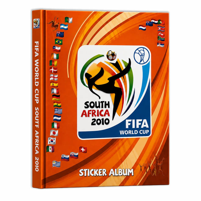 South Africa 2010 Album Protector – Rigid Cover for Softcover Sticker Album