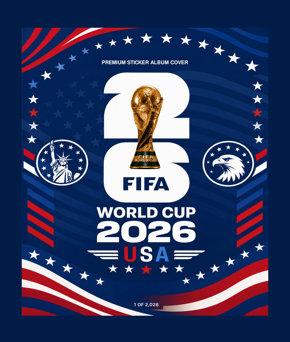 FIFA World Cup 2026 Album Protector – Rigid Cover for Softcover Sticker Album