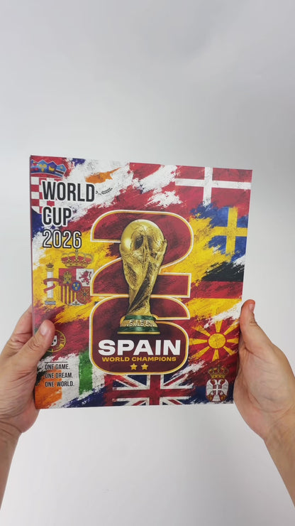 FIFA World Cup 2026 Hardcover Album Protector Spain Edition