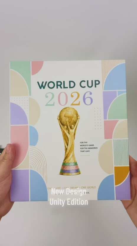World Cup 2026 Unity Edition – Hardcover Album Protector