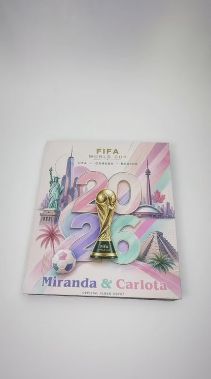 World Cup 2026 Blush Edition – Hardcover Album Protector
