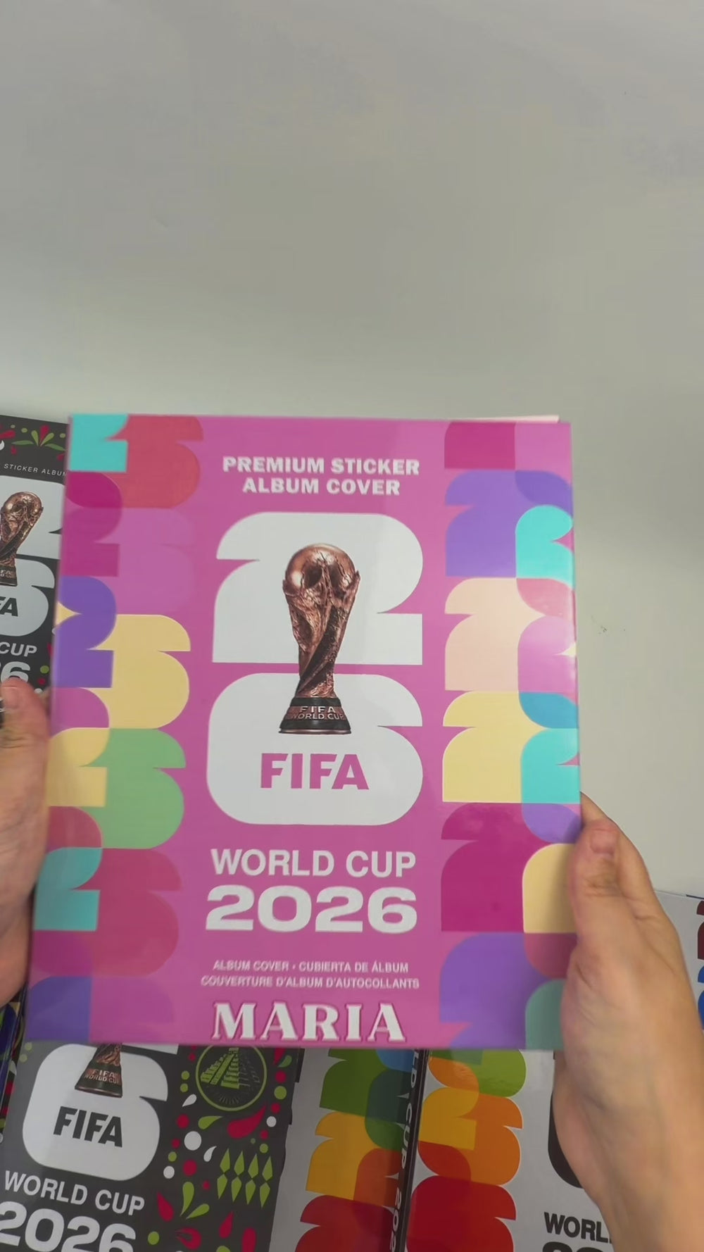 FIFA World Cup 2026 Album Protector – Rigid Cover for Softcover Sticker Album